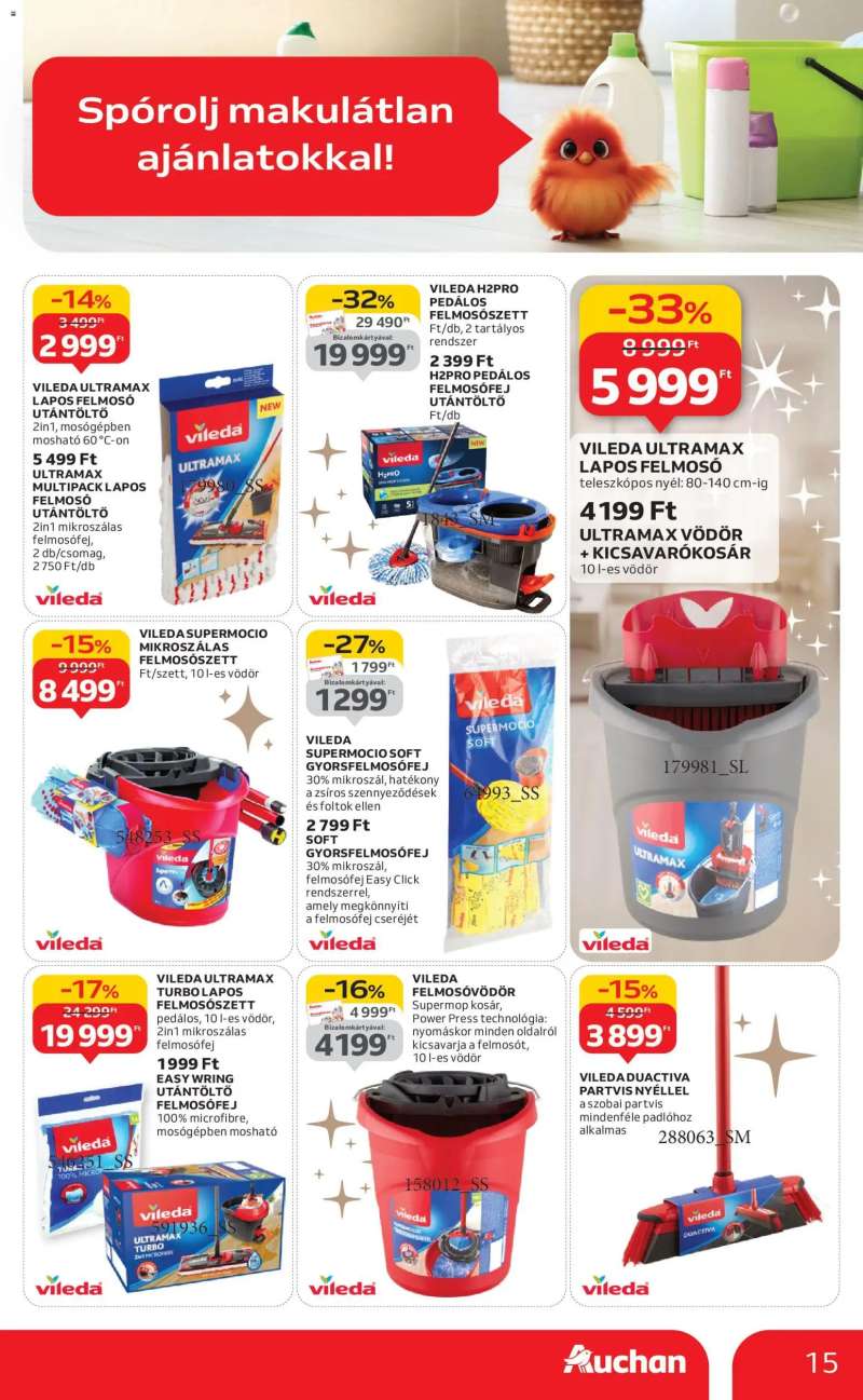 Auchan Fehér hetek hipermarket ajánlataink 15 oldal