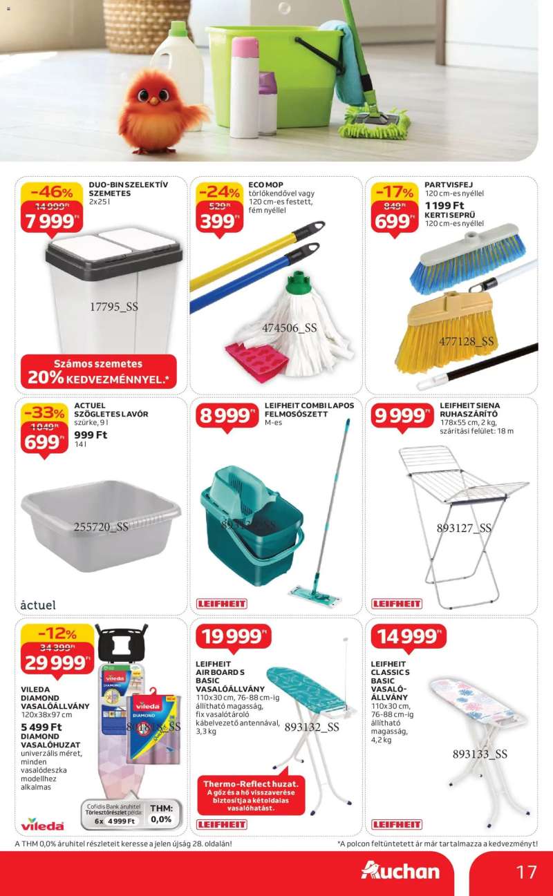 Auchan Fehér hetek hipermarket ajánlataink 17 oldal