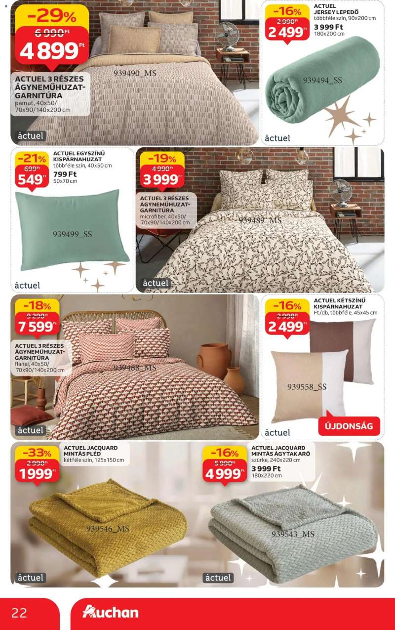 Auchan Fehér hetek hipermarket ajánlataink 22 oldal
