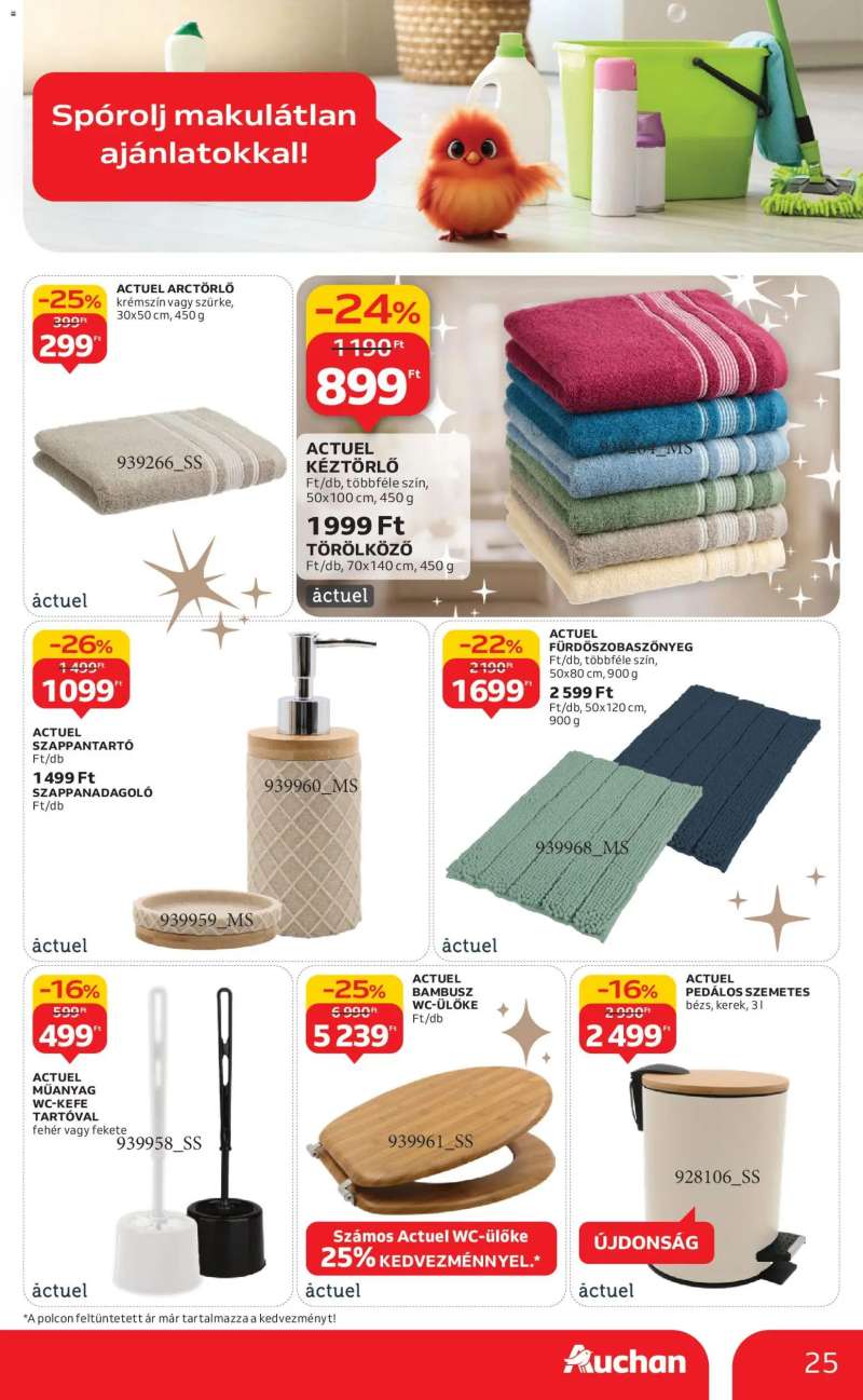 Auchan Fehér hetek hipermarket ajánlataink 25 oldal