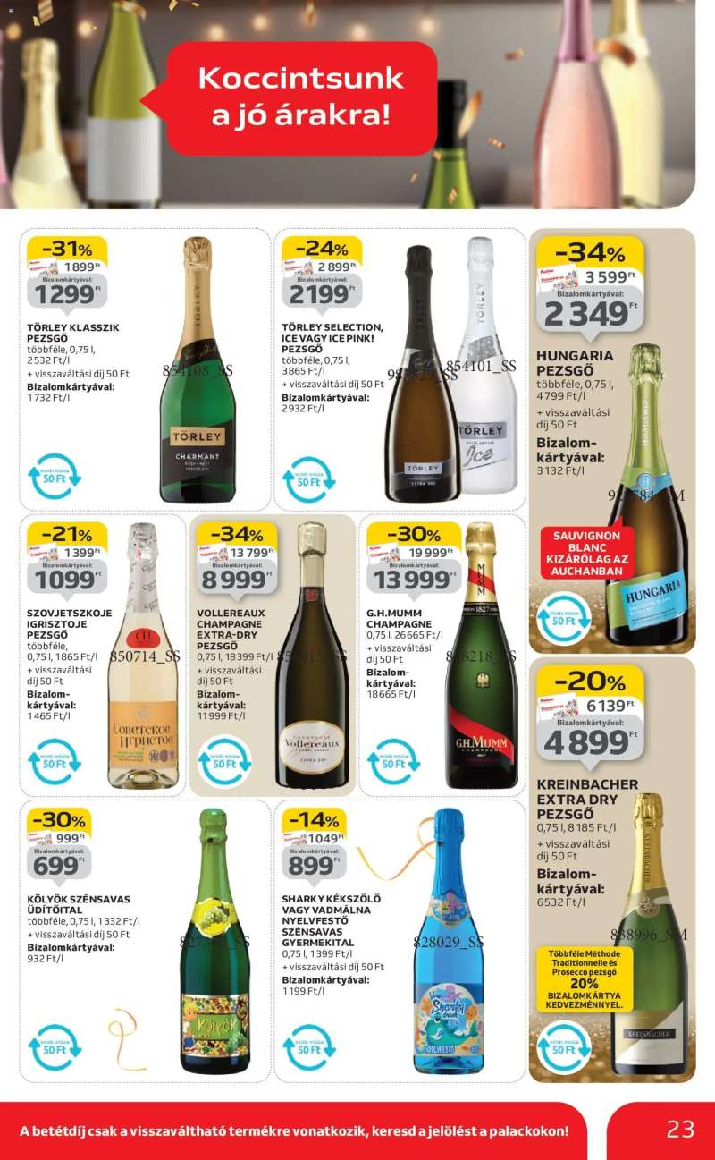 Auchan Akciós újság Auchan 23 oldal