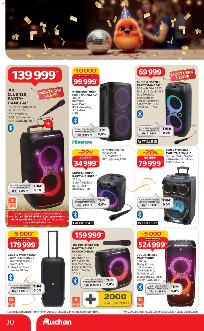 Auchan Akciós újság Auchan 30 oldal