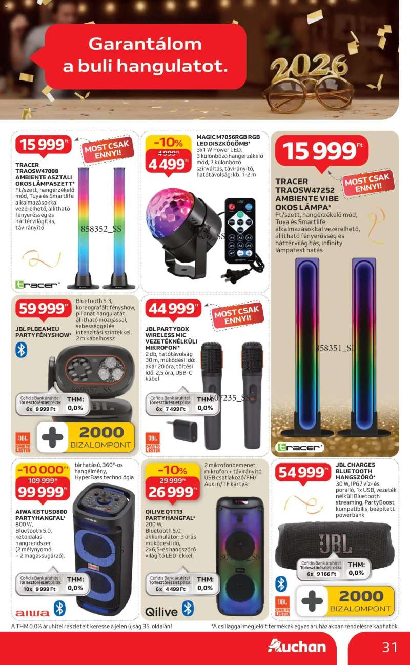 Auchan Akciós újság Auchan 31 oldal