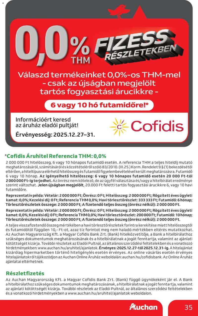 Auchan Akciós újság Auchan 35 oldal