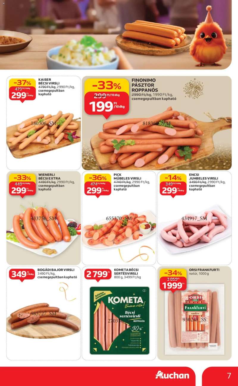 Auchan Akciós újság Auchan 7 oldal