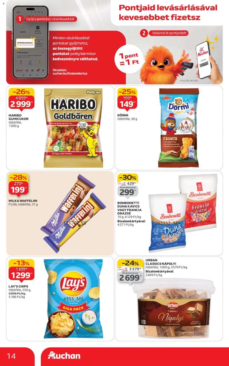 Auchan Akciós újság Auchan 14 oldal