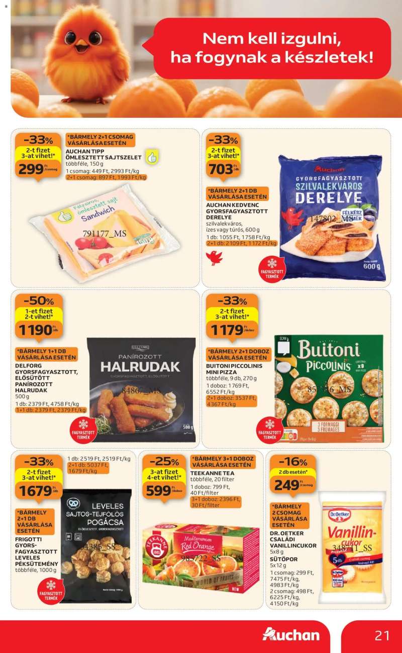 Auchan Akciós újság Auchan 21 oldal
