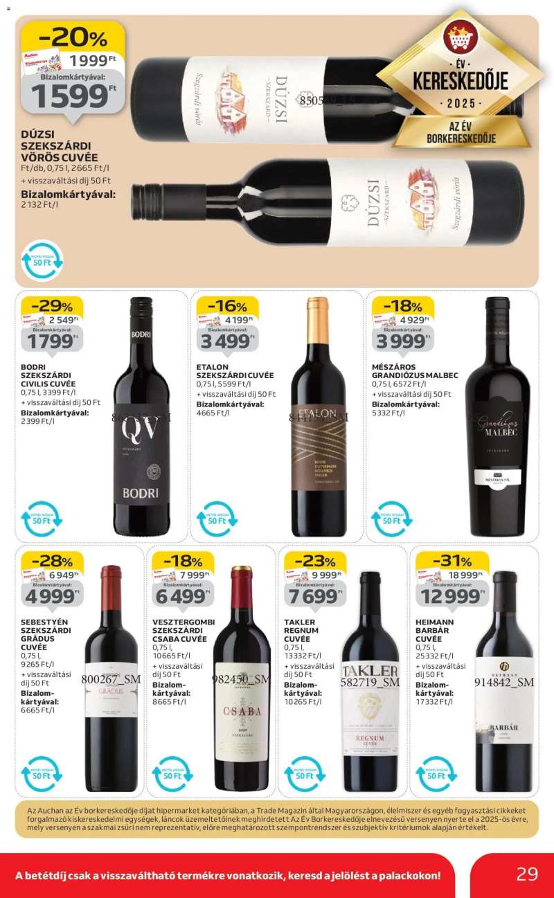 Auchan Akciós újság Auchan 29 oldal