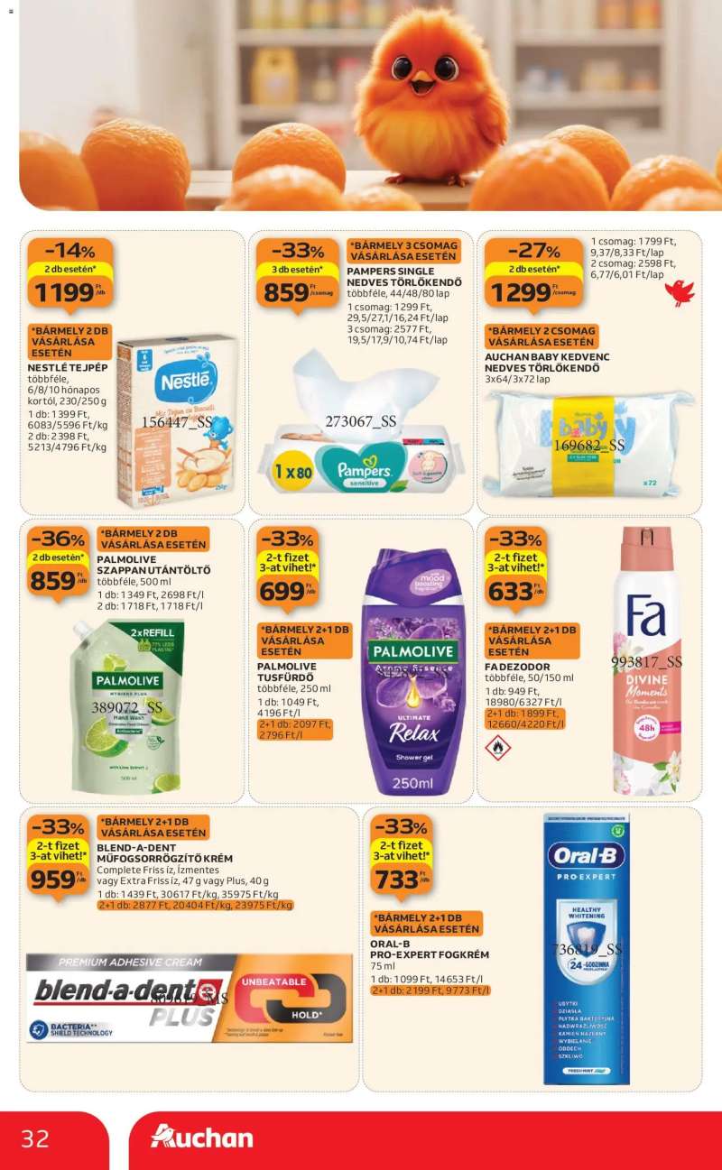 Auchan Akciós újság Auchan 32 oldal