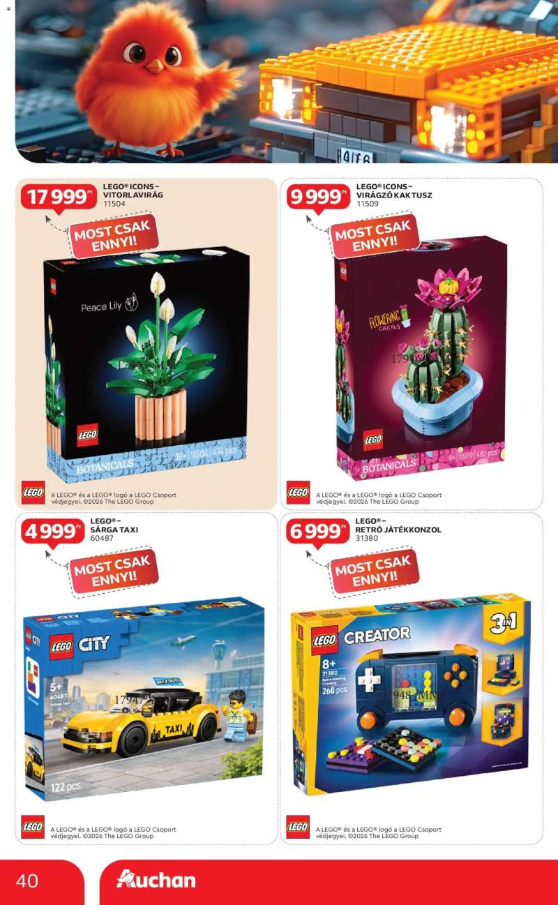 Auchan Akciós újság Auchan 40 oldal