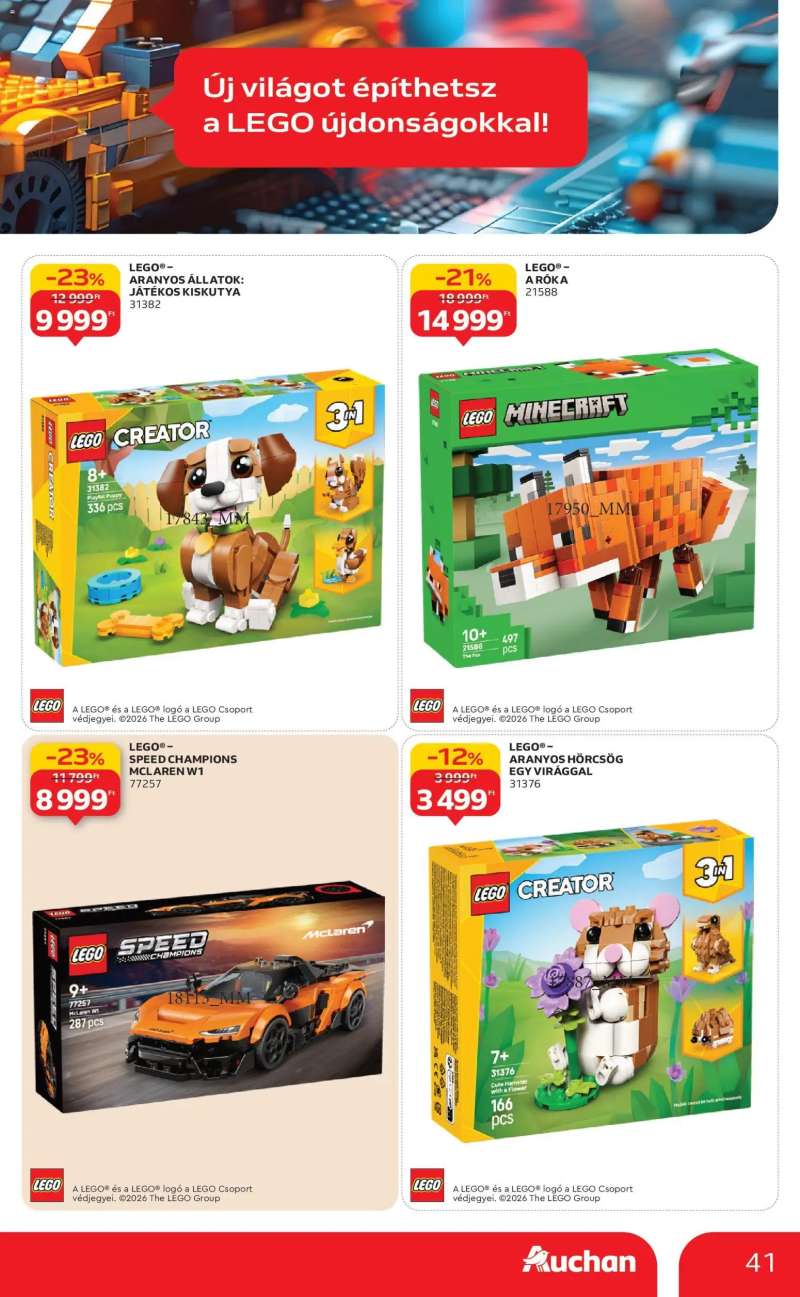 Auchan Akciós újság Auchan 41 oldal