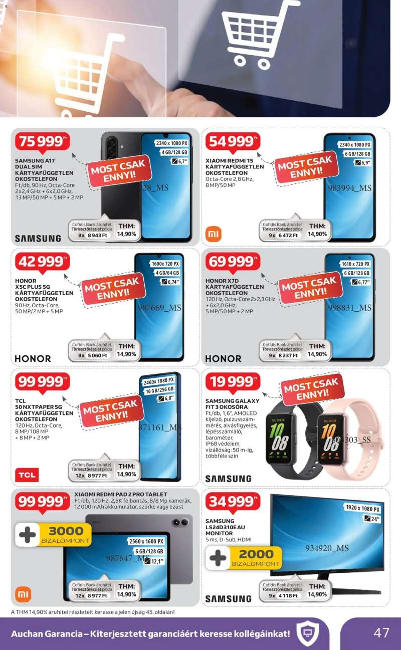 Auchan Akciós újság Auchan 47 oldal
