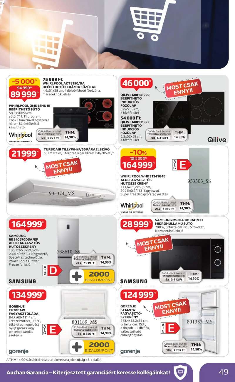 Auchan Akciós újság Auchan 49 oldal