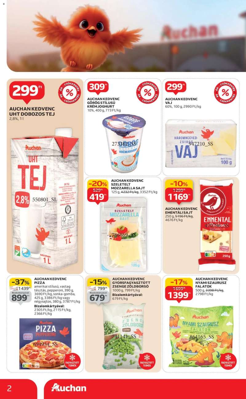 Auchan Saját márkás ajánlataink 2 oldal