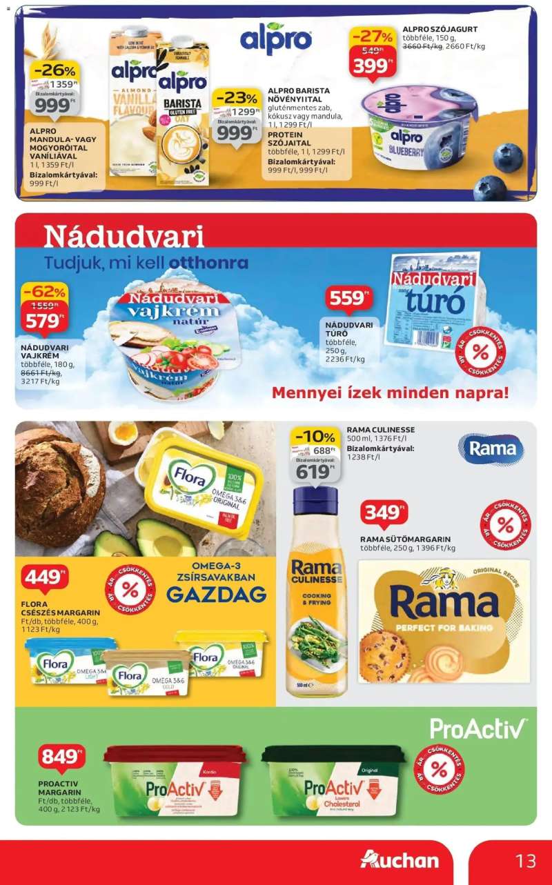 Auchan Akciós újság Auchan 13 oldal