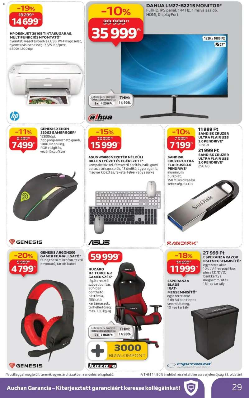 Auchan Akciós újság Auchan 29 oldal
