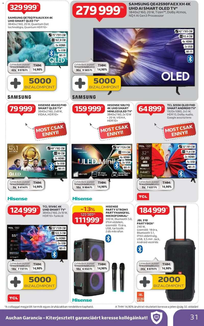 Auchan Akciós újság Auchan 31 oldal