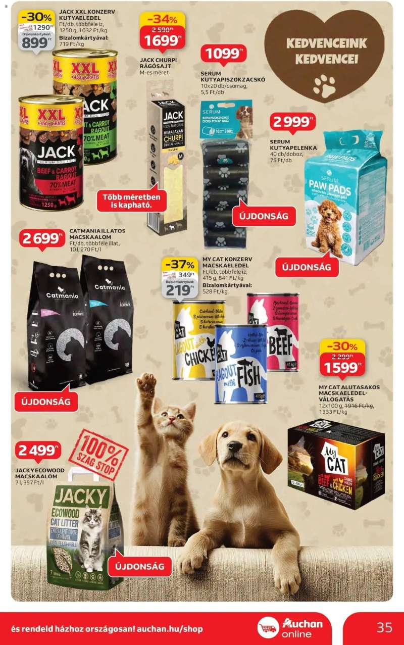 Auchan Akciós újság Auchan 35 oldal