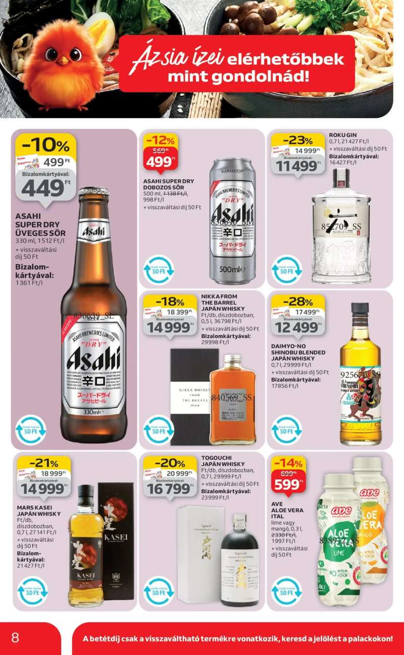 Auchan Ázsiai hetek 8 oldal