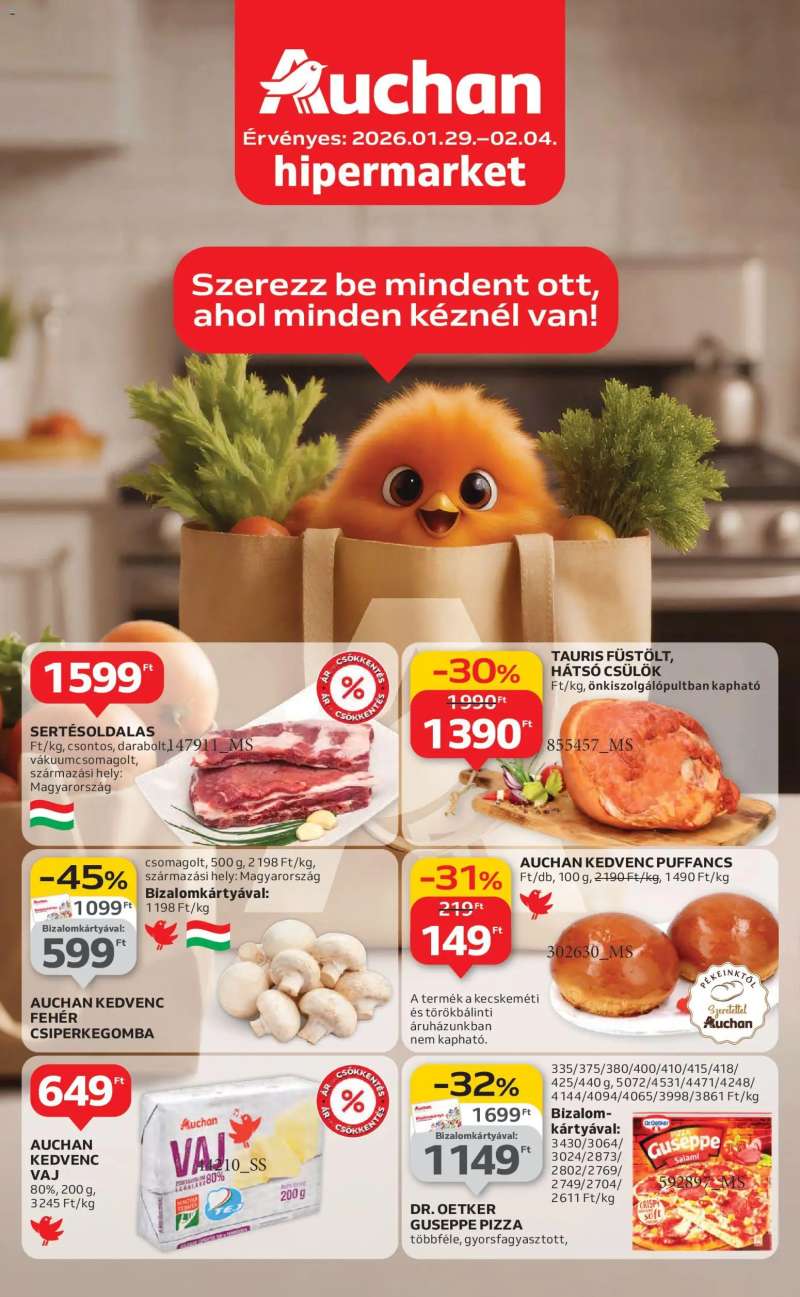 Auchan Heti Hipermarket ajánlataink 1 oldal