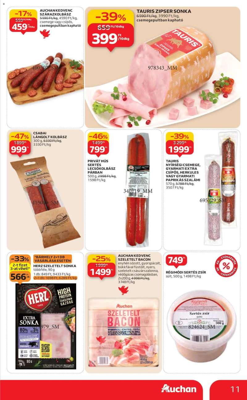 Auchan Heti Hipermarket ajánlataink 11 oldal