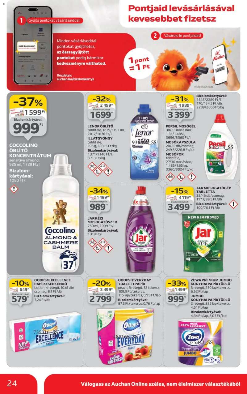 Auchan Heti Hipermarket ajánlataink 24 oldal