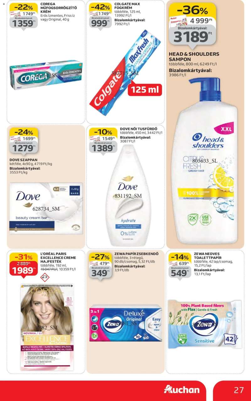 Auchan Heti Hipermarket ajánlataink 27 oldal