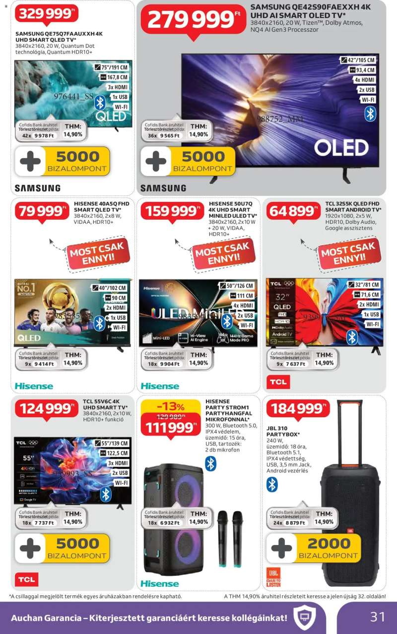 Auchan Heti Hipermarket ajánlataink 31 oldal