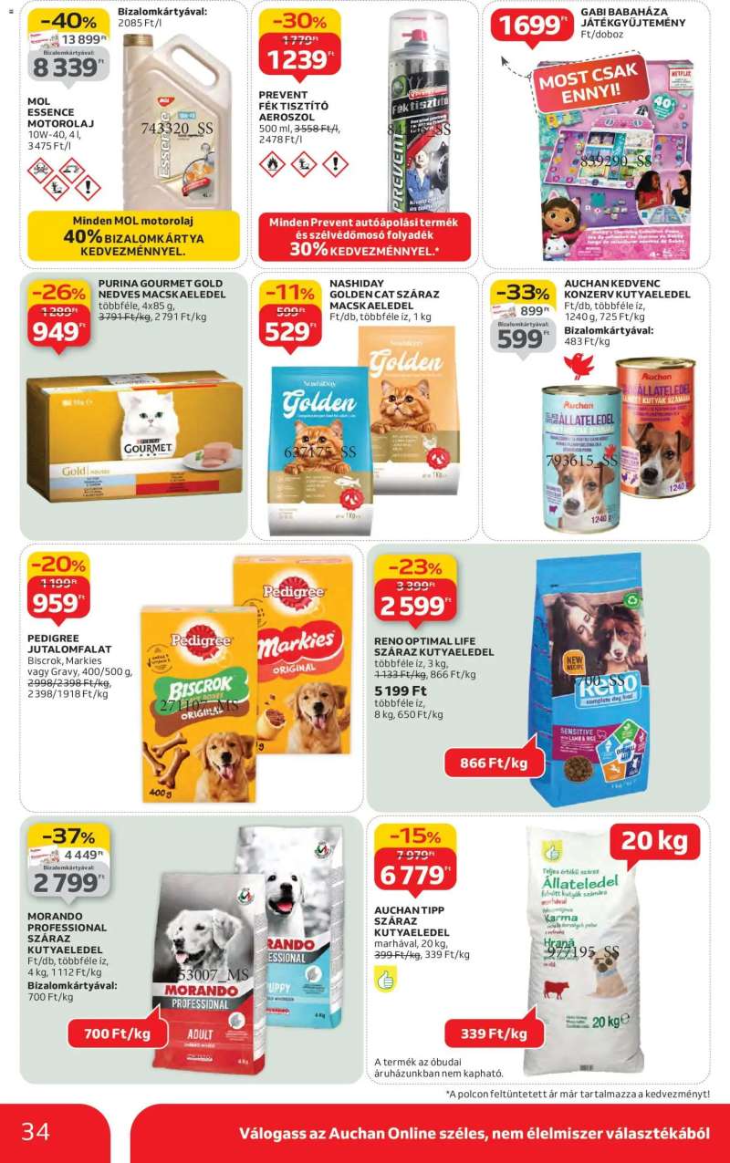 Auchan Heti Hipermarket ajánlataink 34 oldal