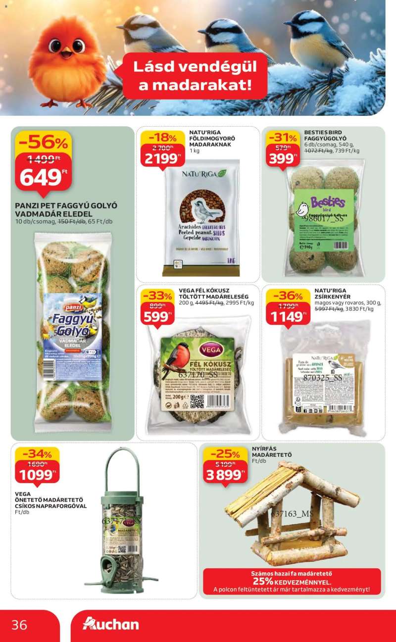 Auchan Heti Hipermarket ajánlataink 36 oldal