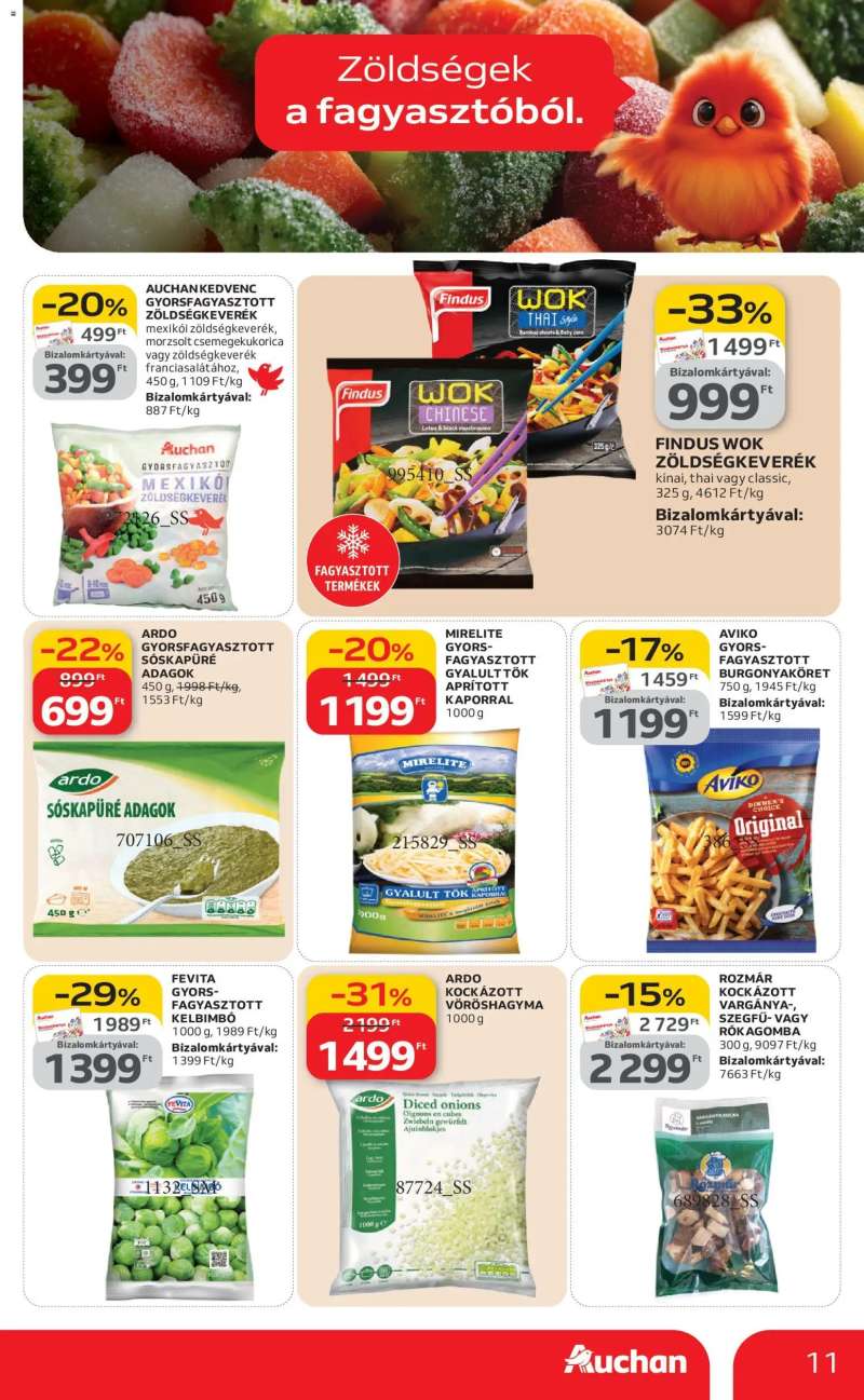 Auchan Akciós újság Auchan 11 oldal