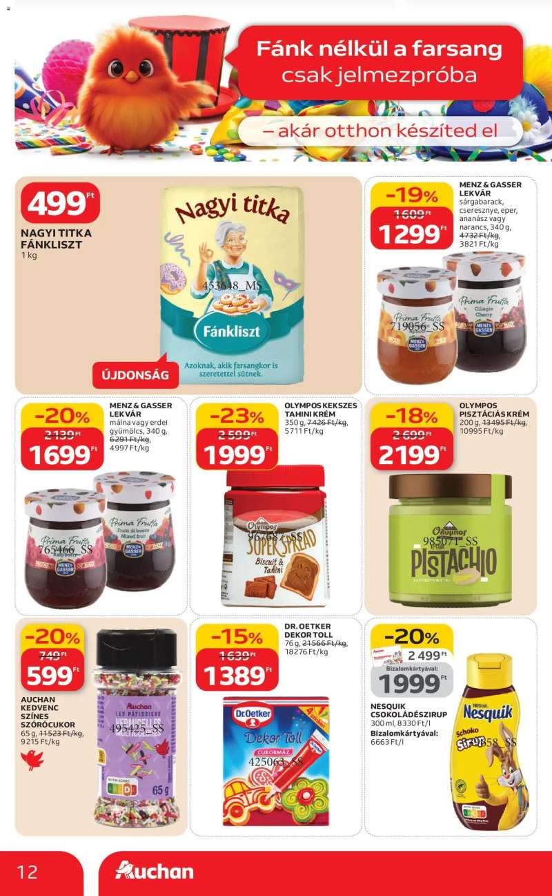 Auchan Akciós újság Auchan 12 oldal