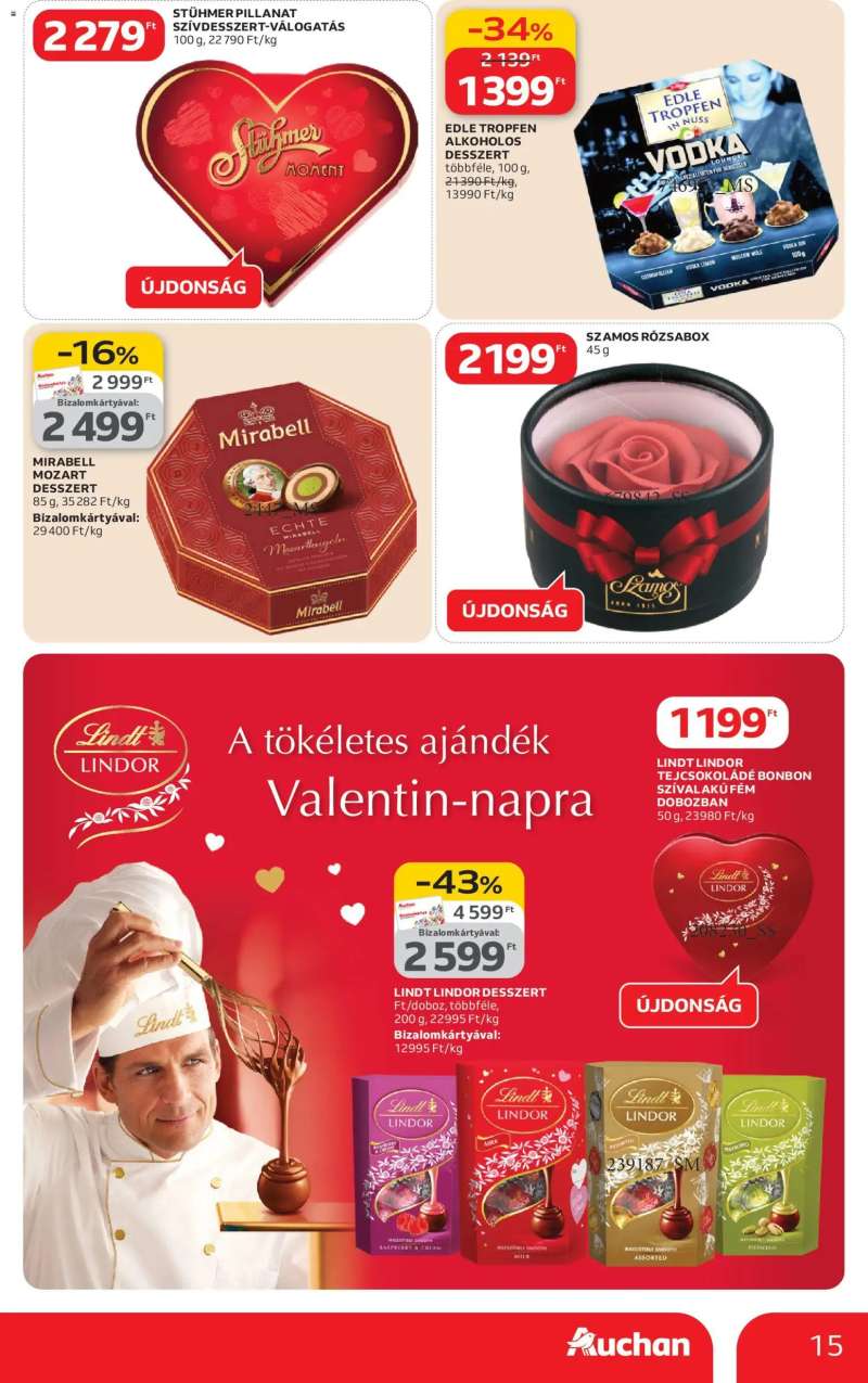 Auchan Akciós újság Auchan 15 oldal
