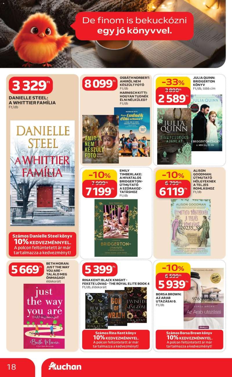 Auchan Akciós újság Auchan 18 oldal