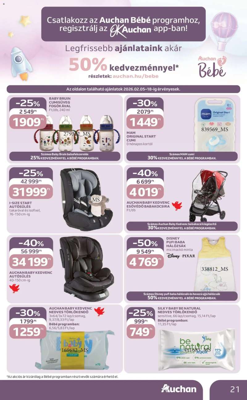 Auchan Akciós újság Auchan 21 oldal