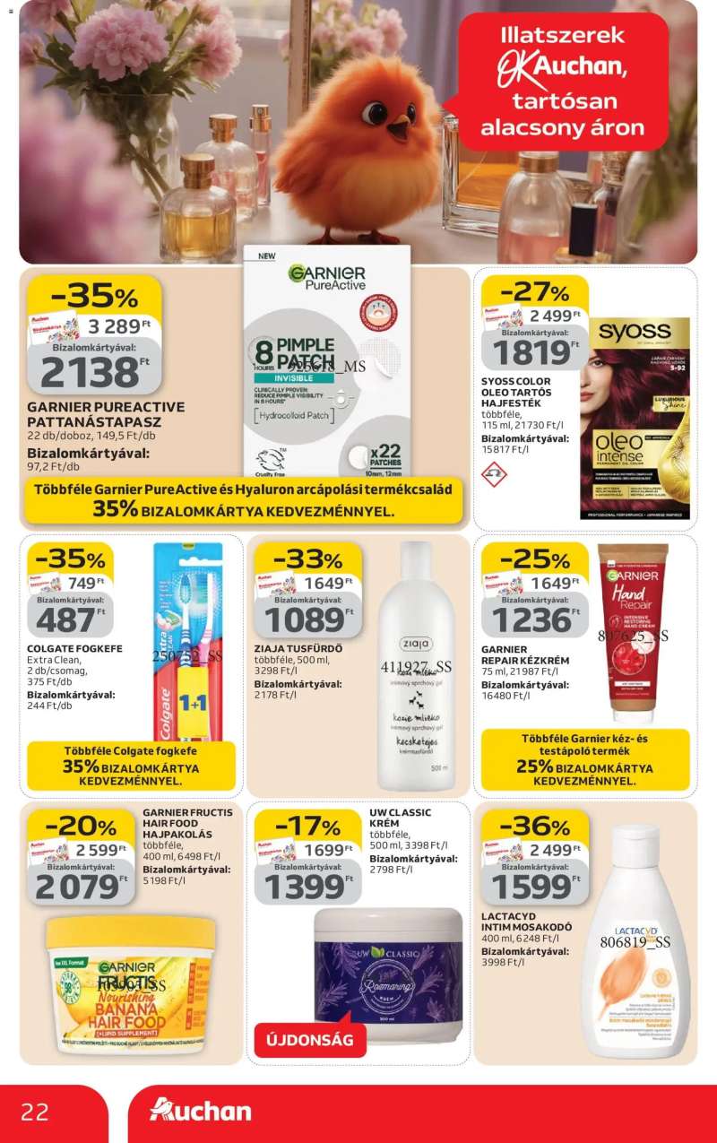 Auchan Akciós újság Auchan 22 oldal