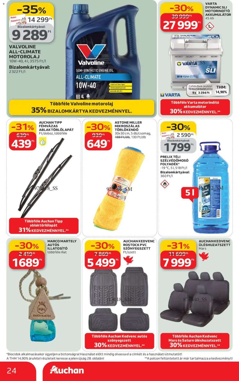 Auchan Akciós újság Auchan 24 oldal