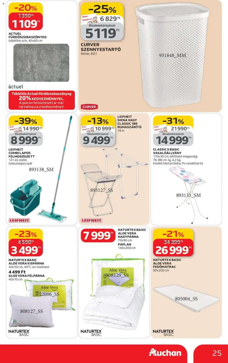Auchan Akciós újság Auchan 25 oldal