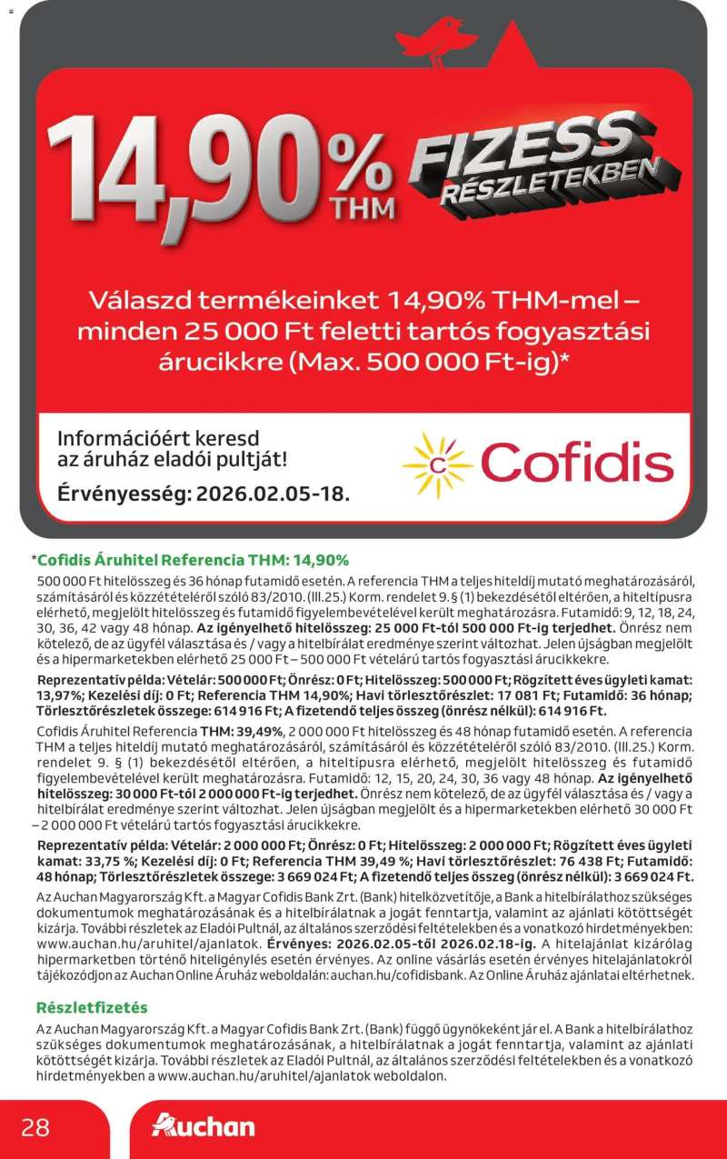 Auchan Akciós újság Auchan 28 oldal