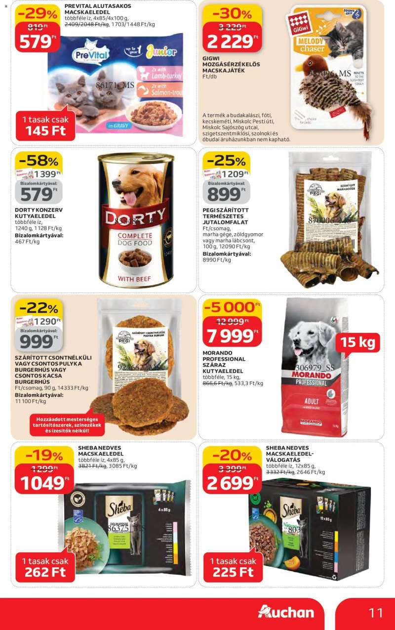 Auchan Kedvenc Márkáink 11 oldal