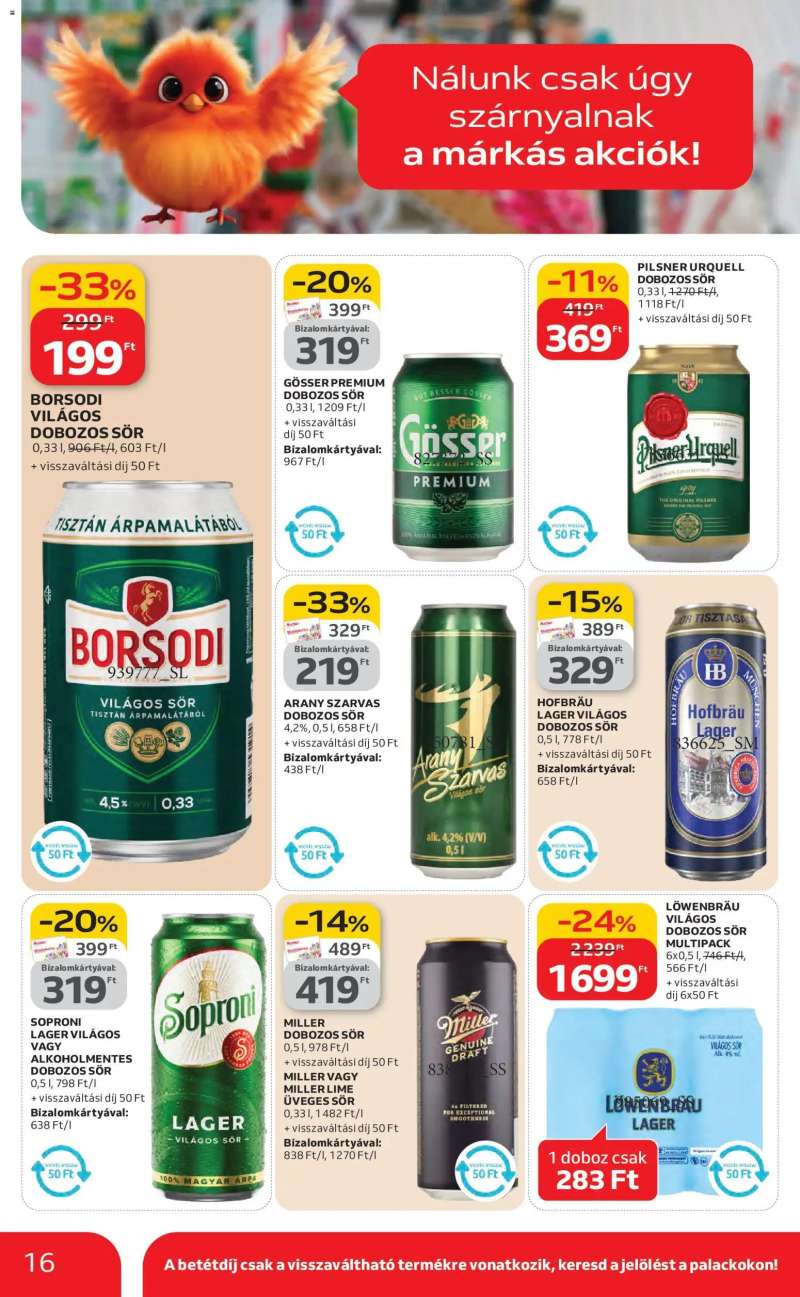 Auchan Kedvenc Márkáink 16 oldal