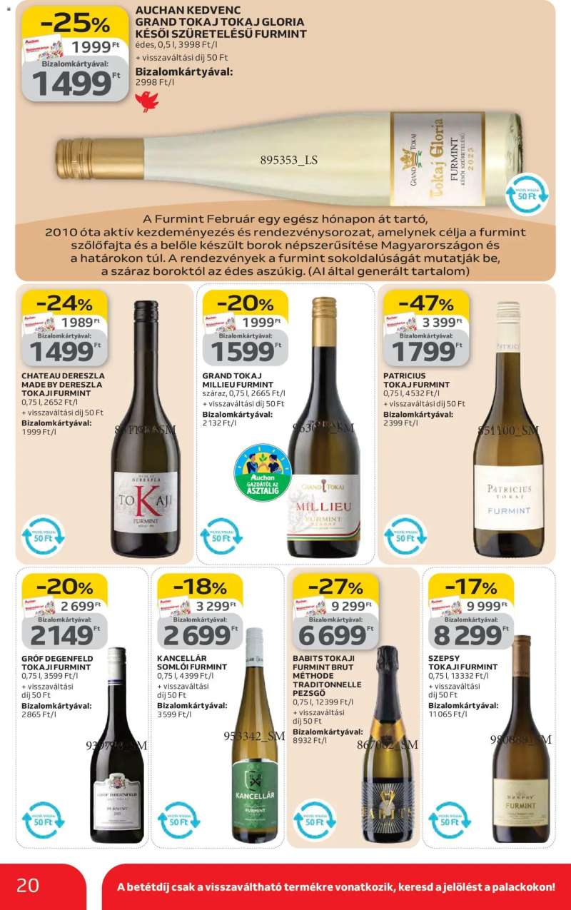 Auchan Kedvenc Márkáink 20 oldal