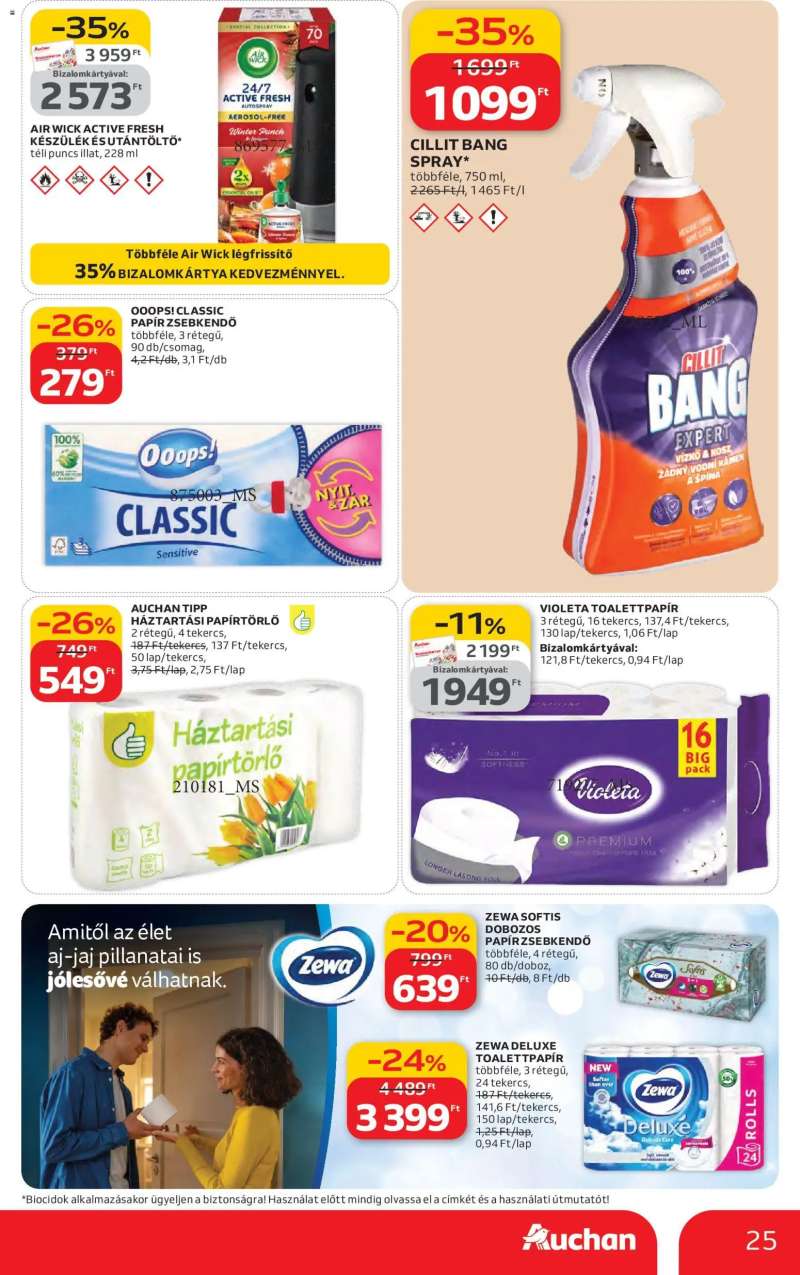Auchan Kedvenc Márkáink 25 oldal
