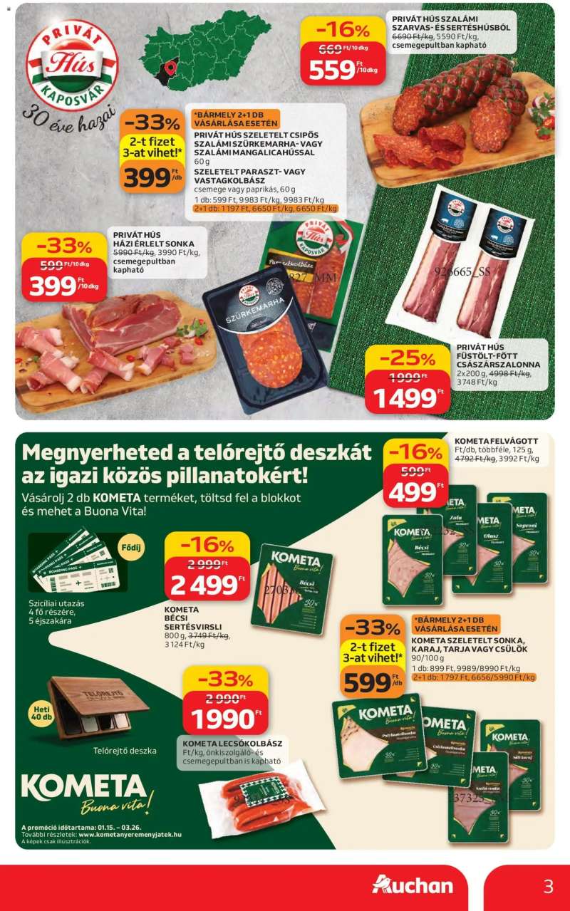 Auchan Kedvenc Márkáink 3 oldal