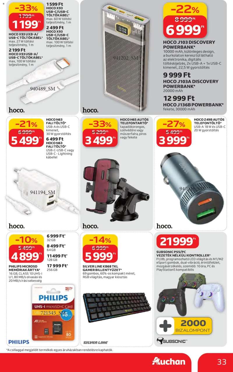 Auchan Kedvenc Márkáink 33 oldal