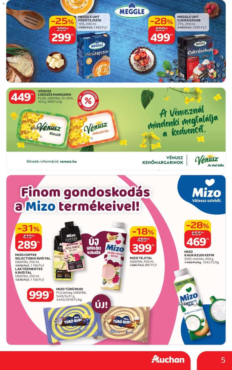 Auchan Kedvenc Márkáink 5 oldal