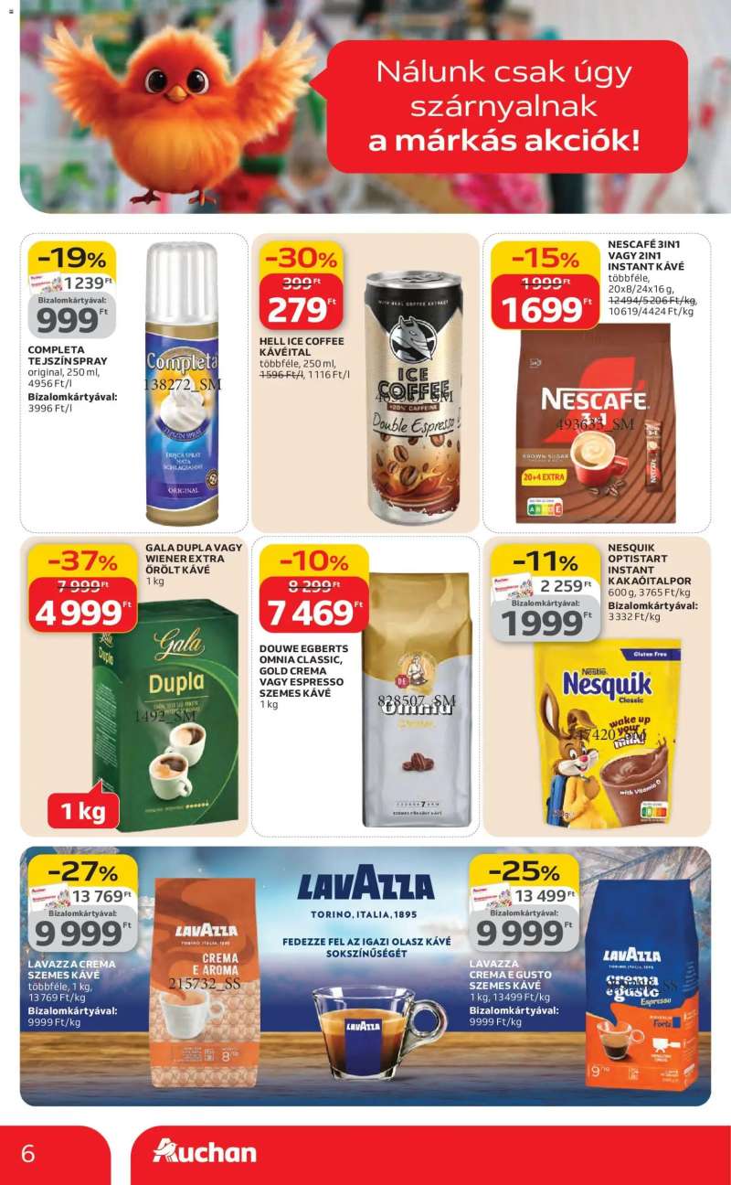 Auchan Kedvenc Márkáink 6 oldal