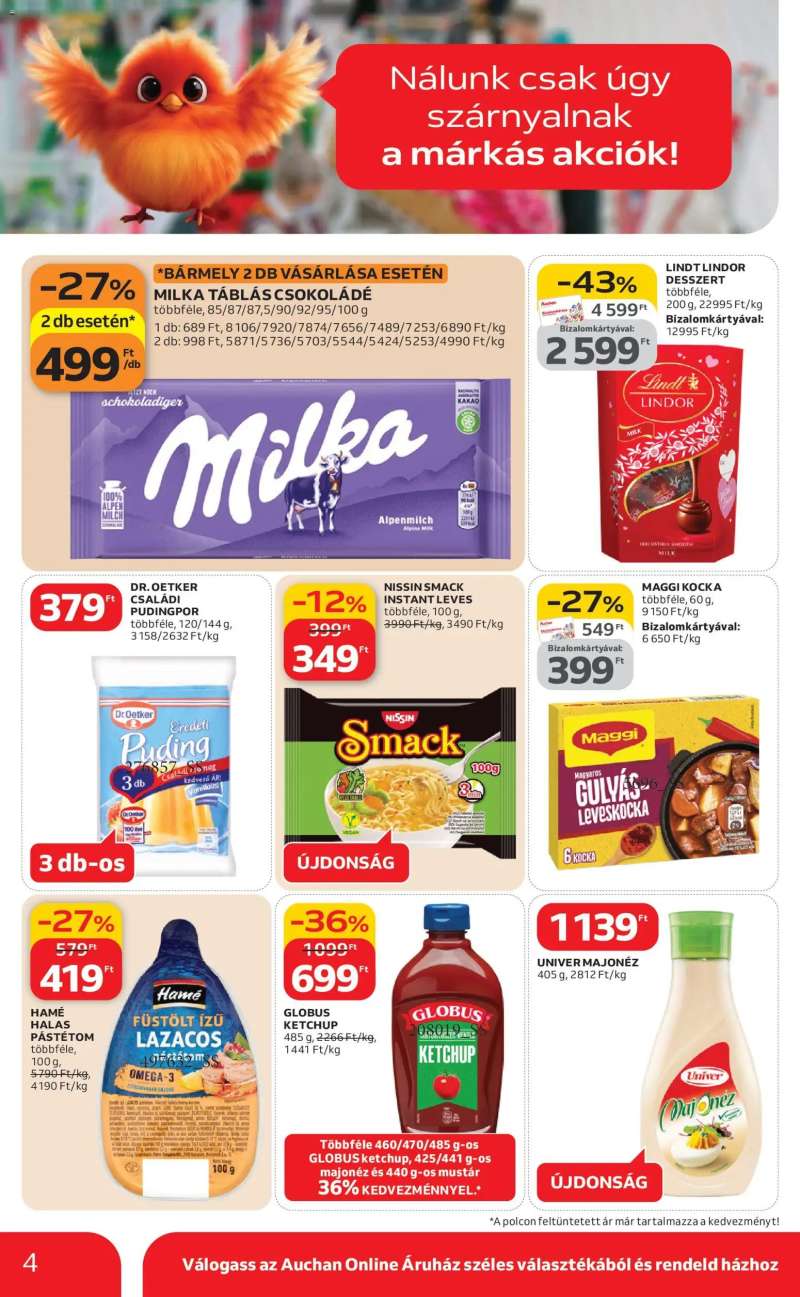 Auchan Kéthetes Szupermarket ajánlataink 4 oldal