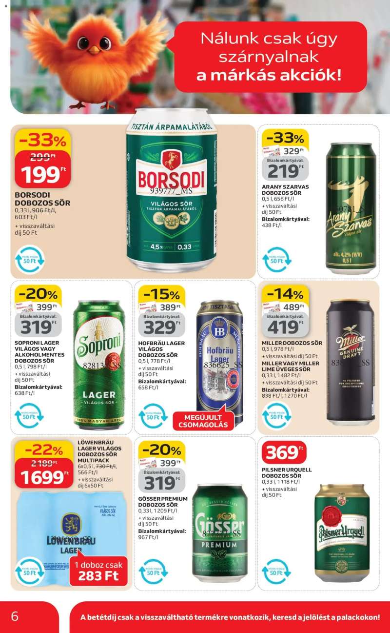 Auchan Kéthetes Szupermarket ajánlataink 6 oldal