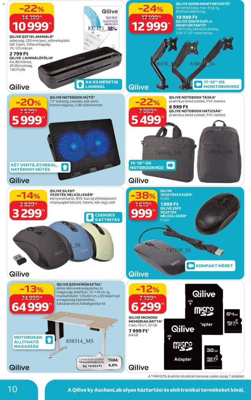 Auchan Qilive ajánlataink 10 oldal